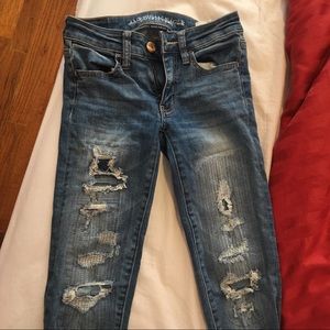 American Eagle Super Stretch Jegging 00 Short